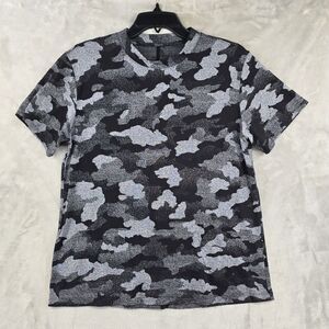 Lululemon Size 4 All Yours Training Boyfriend Tee Heritage Speckle Camo